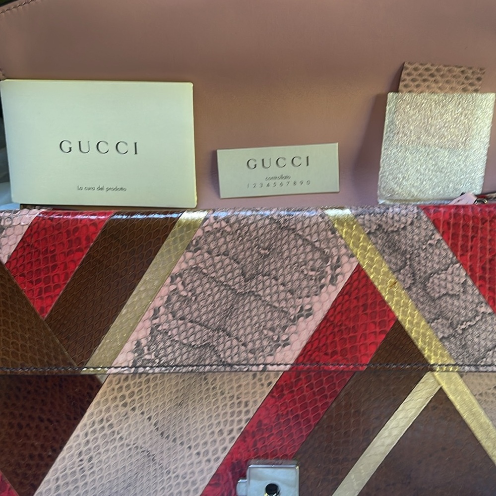 EUC Rare Gucci Python Dionysus Shoulder Bag. Worn only 1 time - Picture 9 of 16